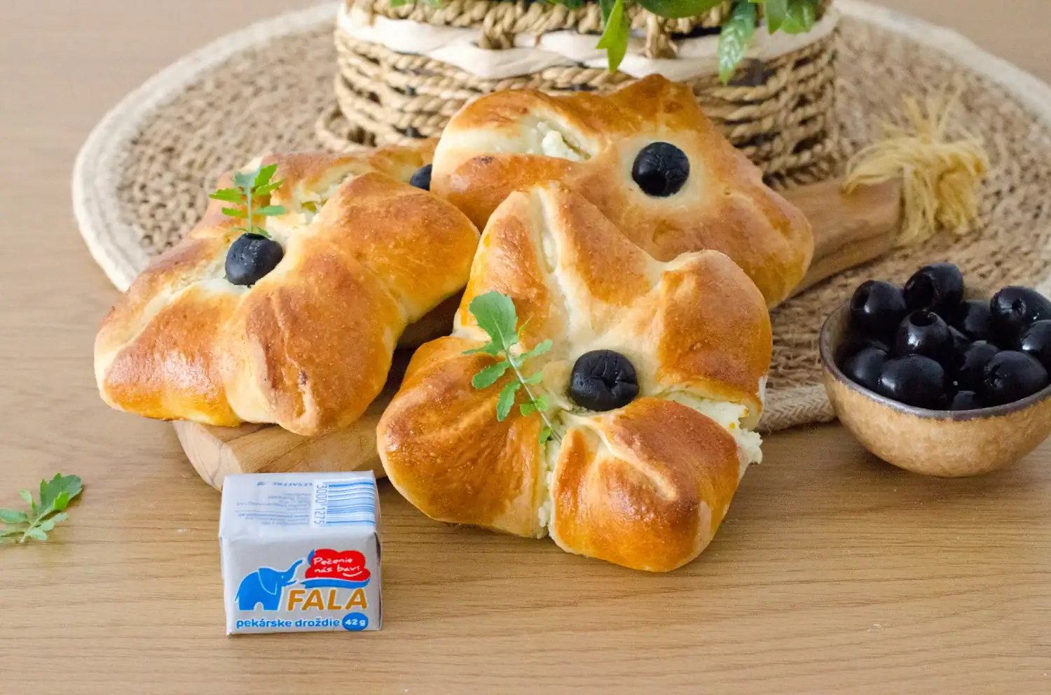 Slané buchtičky so syrom feta