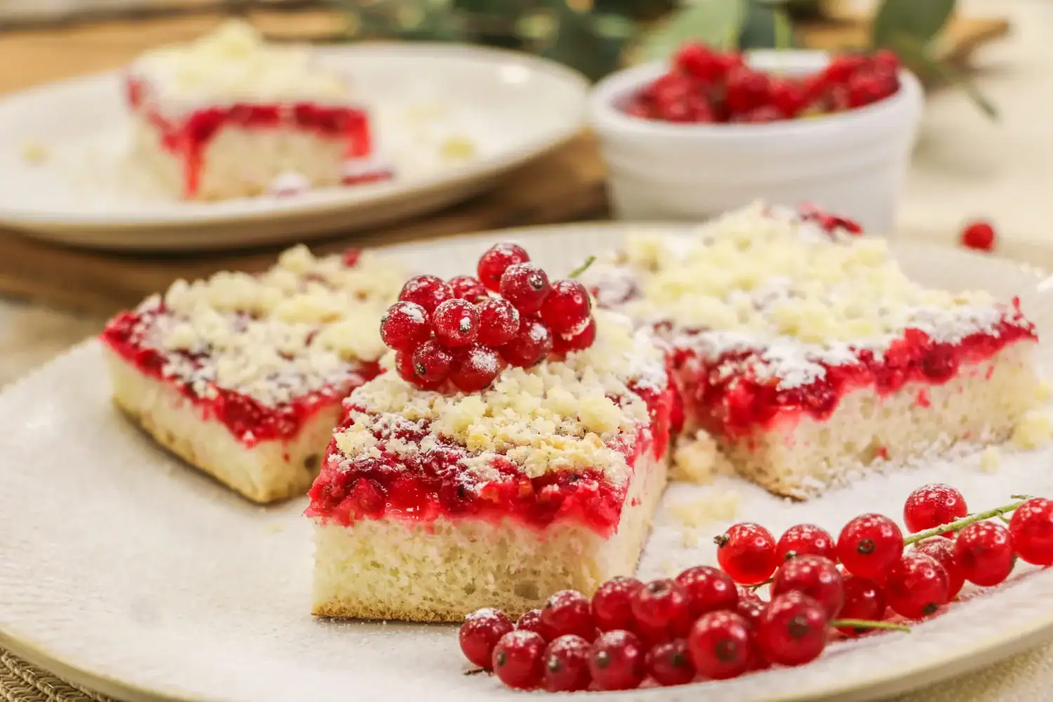 Koláč na plechu s mrveničkou