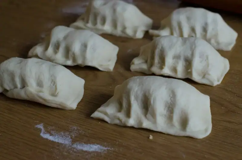 Smažené orechové pirôžky