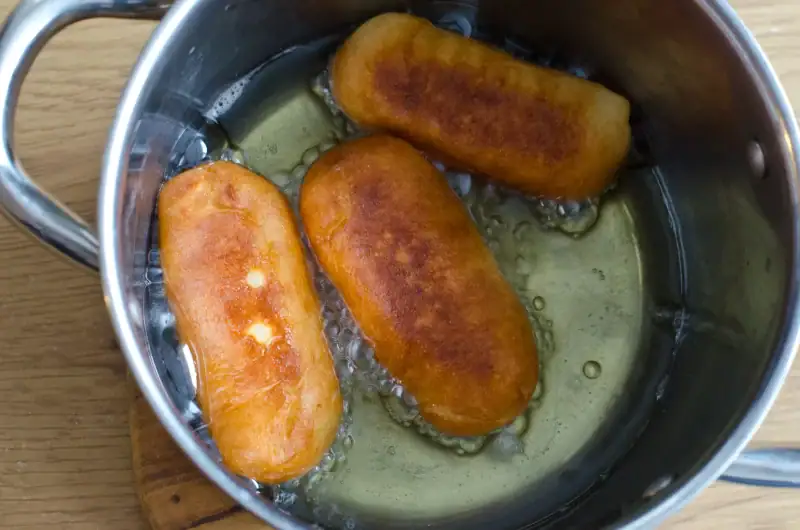 Smažené orechové pirôžky