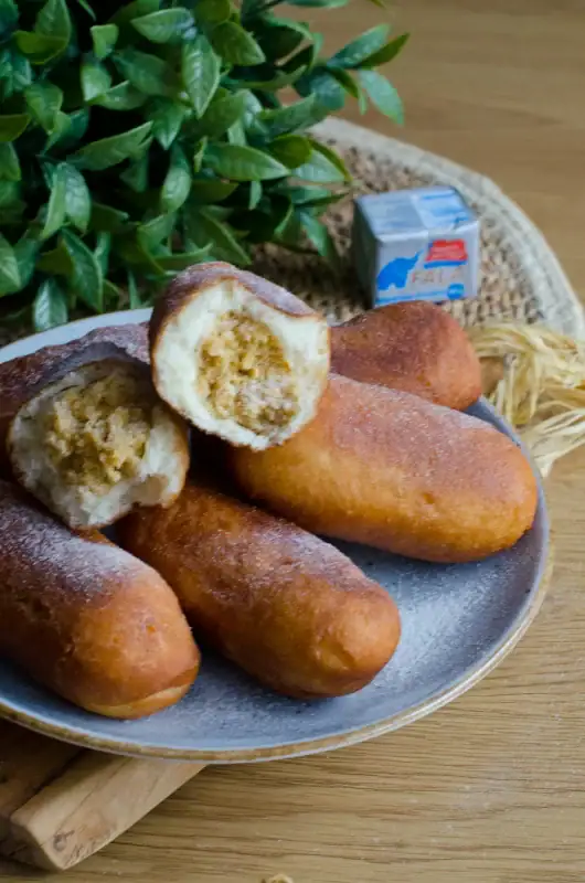 Smažené orechové pirôžky