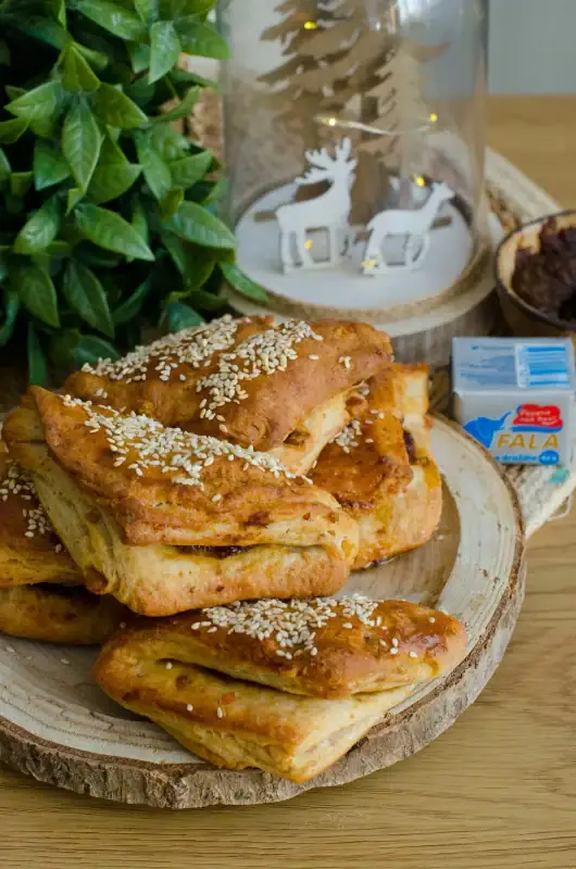 Silvestrovské pagáče so slivkovým lekvárom