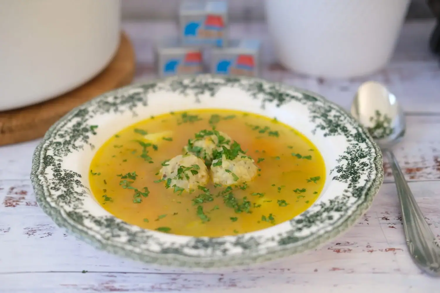Drožďové knedličky do polievky